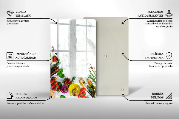 Worktop saver Vegetables and spices