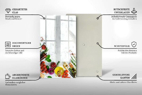 Worktop saver Vegetables and spices