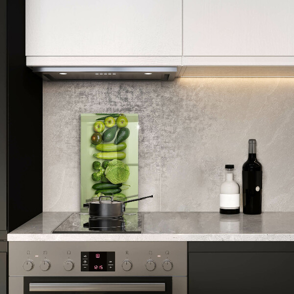 Worktop saver Green fruits and vegetables