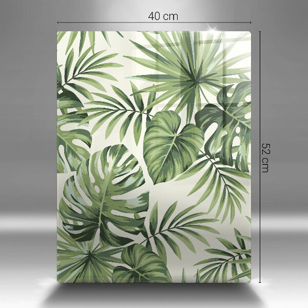 Worktop saver Illustration of Monster leaves