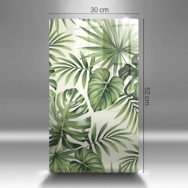 Worktop saver Illustration of Monster leaves