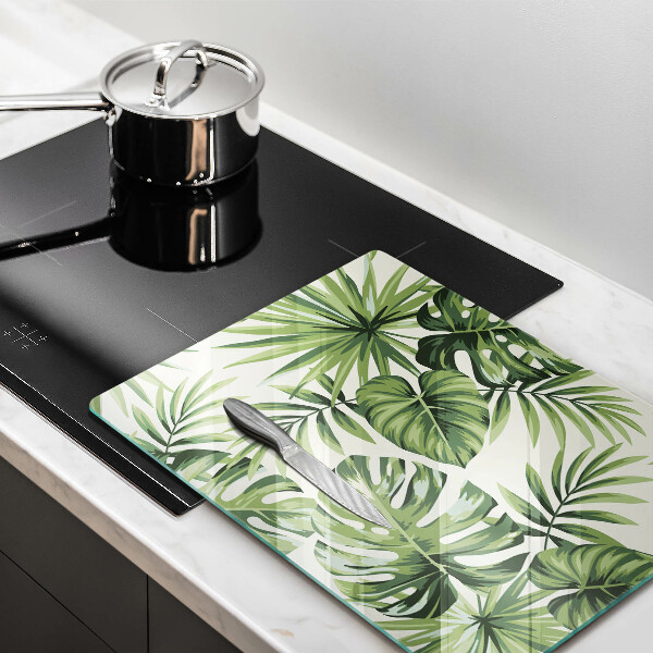 Worktop saver Illustration of Monster leaves