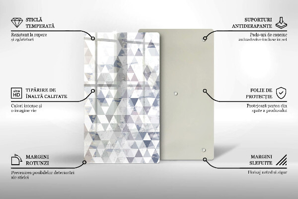 Cutting board Triangle pattern