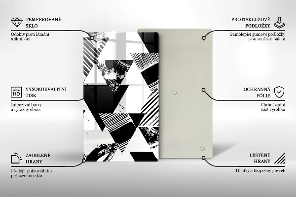 Worktop saver Geometric triangles