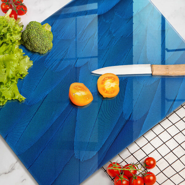 Cutting board Bird feathers