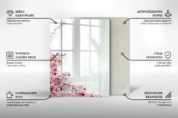 Cutting board Bird feathers