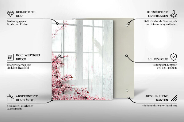 Cutting board Bird feathers