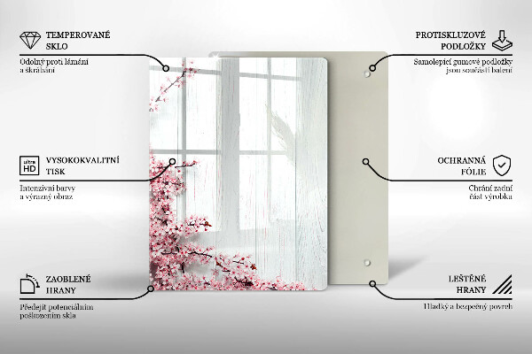 Cutting board Bird feathers