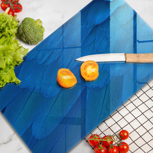 Cutting board Bird feathers