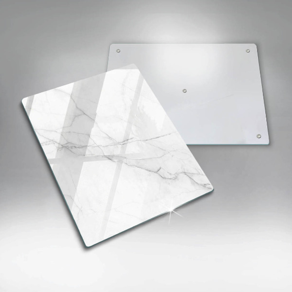 Cutting board Delicate white marble