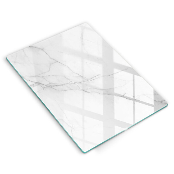 Cutting board Delicate white marble