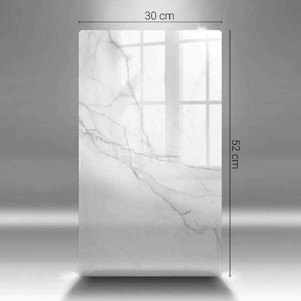 Cutting board Delicate white marble