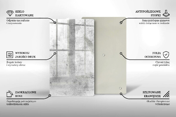 Worktop saver Concrete texture