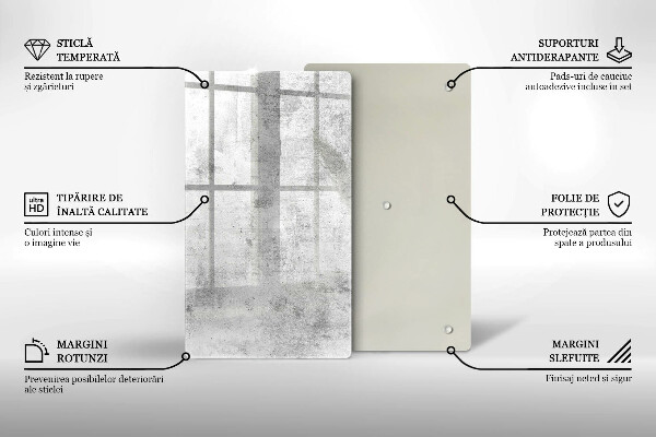 Worktop saver Concrete texture