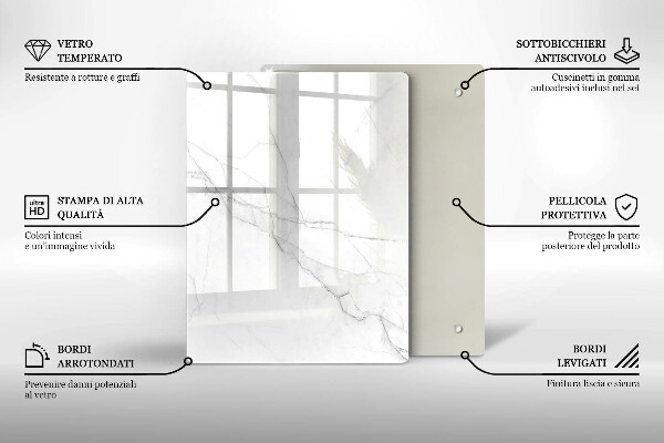 Worktop saver Pastel marble