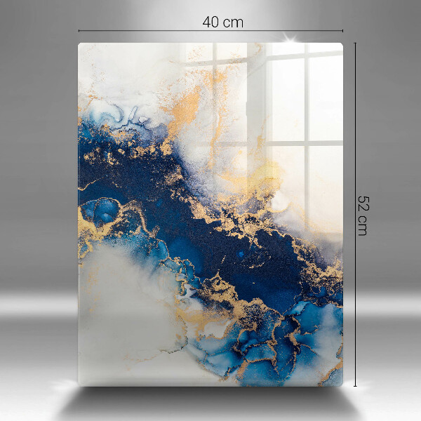 Worktop saver Abstraction with blue