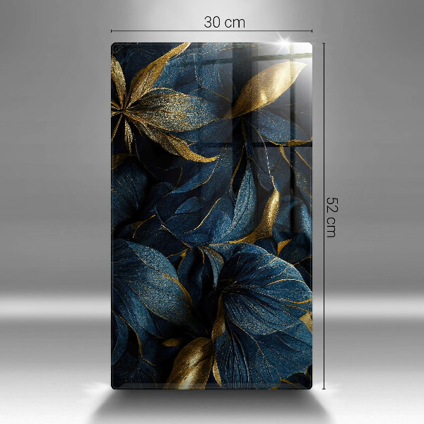 Worktop saver Decorative leaves with gold