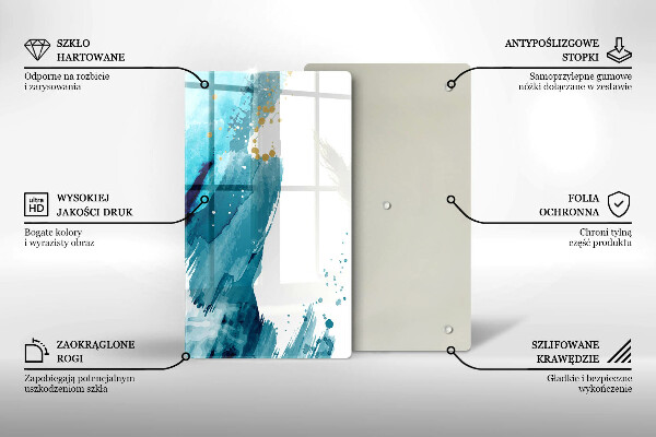 Worktop saver Blue spots