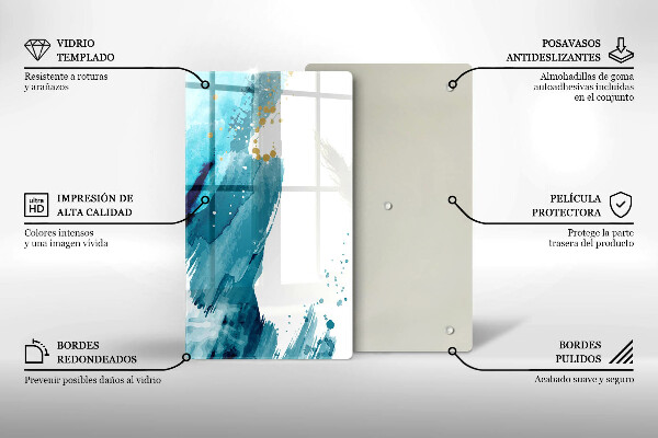 Worktop saver Blue spots