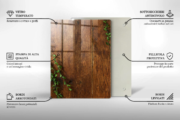 Cutting board Abstraction gold