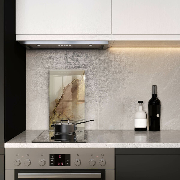 Cutting board Abstraction gold