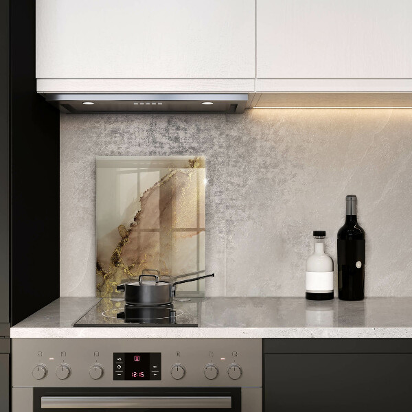 Cutting board Abstraction gold