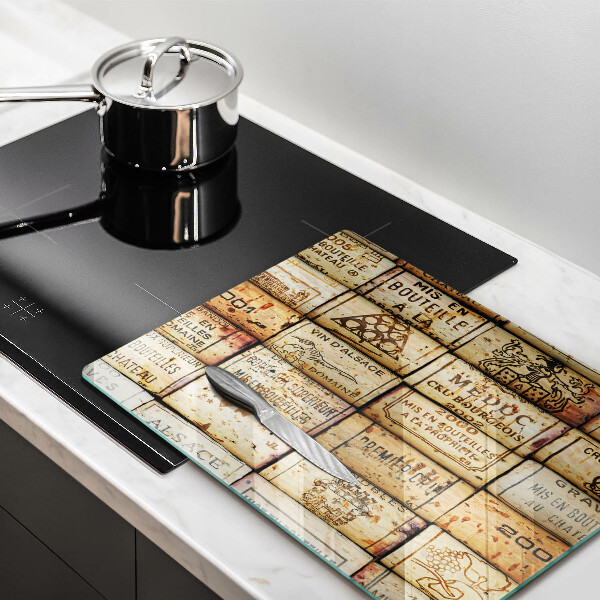 Cutting board Old wine corks