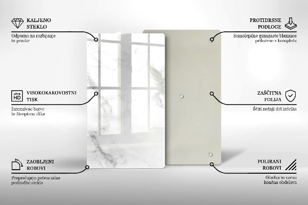 Cutting board Modern marble