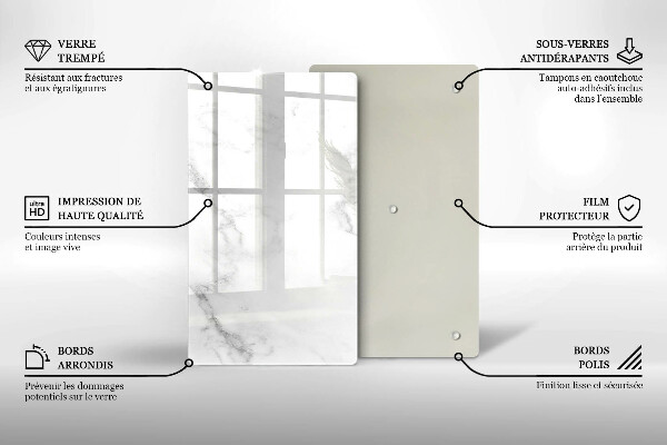 Cutting board Modern marble