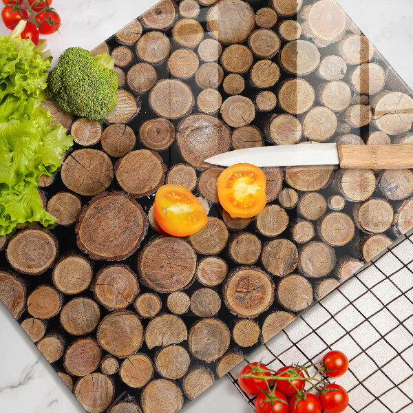 Cutting board Tree trunks