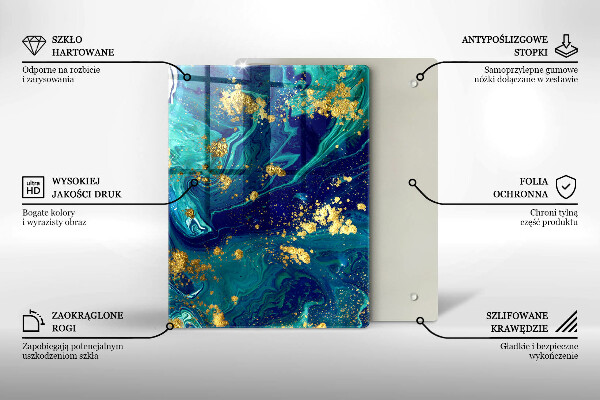 Cutting board Jungle leaves