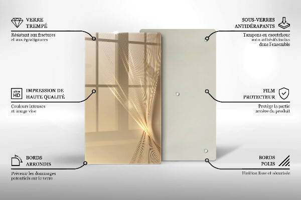 Cutting board Modern abstraction