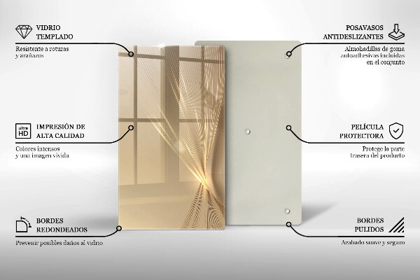 Cutting board Modern abstraction
