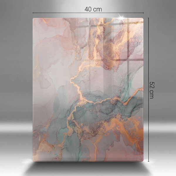 Cutting board Marble with gold