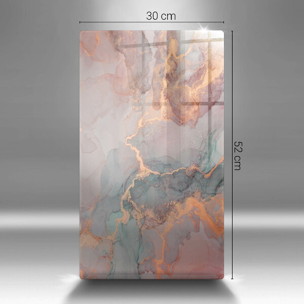 Cutting board Marble with gold