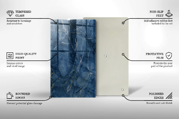 Cutting board Stone texture marble