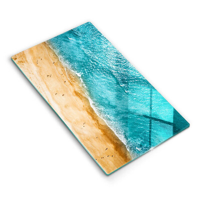 Cutting board Bank of the beach and the sea