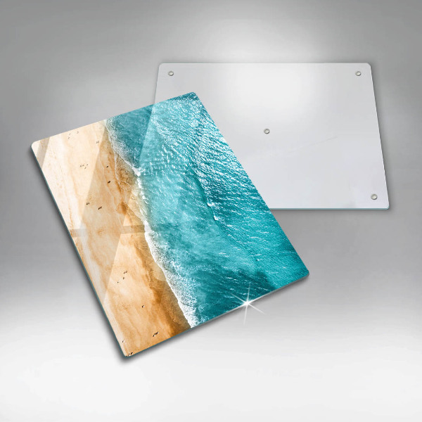 Cutting board Bank of the beach and the sea