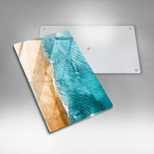 Cutting board Bank of the beach and the sea
