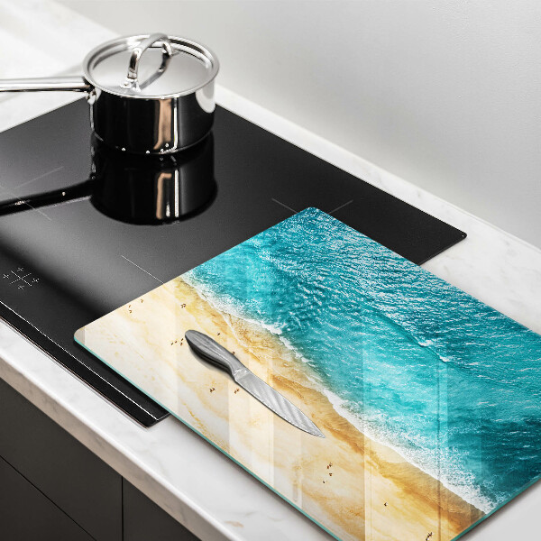 Cutting board Bank of the beach and the sea