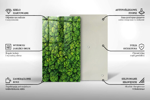 Cutting board Nature - moss plant