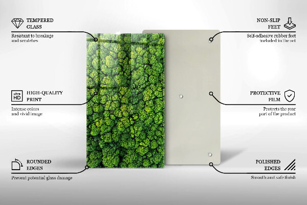 Cutting board Nature - moss plant