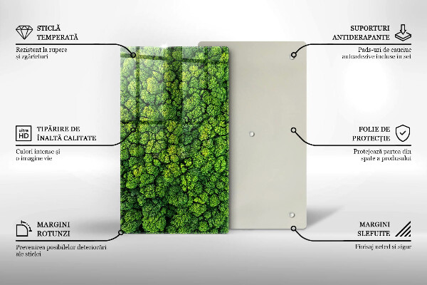 Cutting board Nature - moss plant