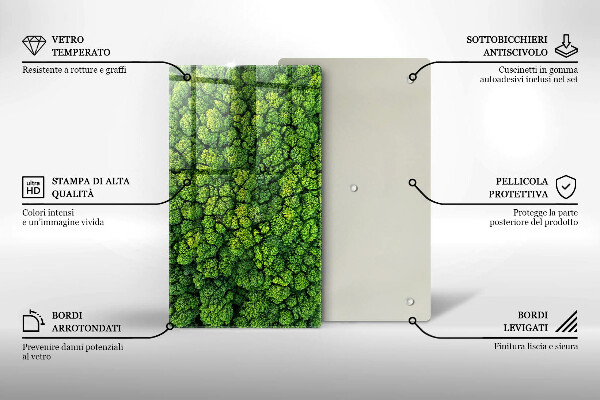 Cutting board Nature - moss plant