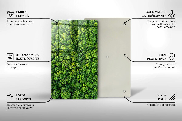 Cutting board Nature - moss plant