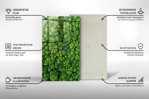 Cutting board Nature - moss plant