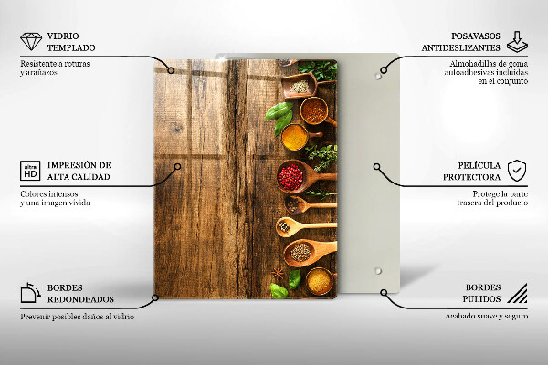 Cutting board Wooden boards and leaves