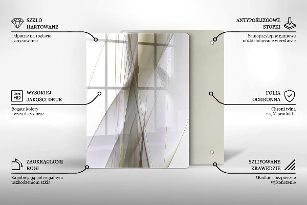 Cutting board Background abstraction structure
