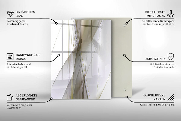 Cutting board Background abstraction structure