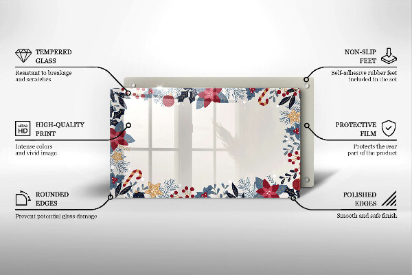 Chopping board Christmas decorations